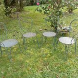 Old garden chairs