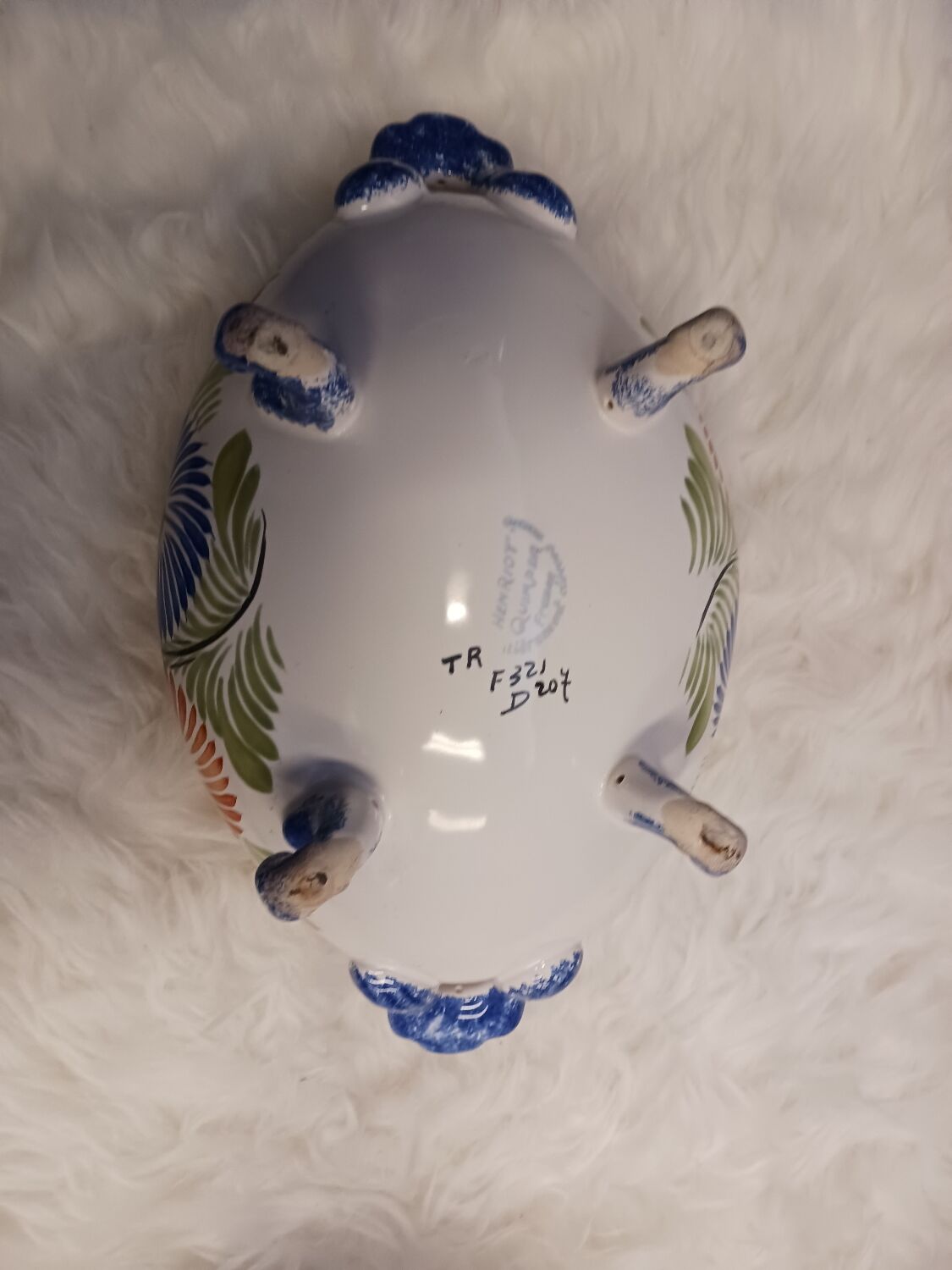 Soupière quimper henriot