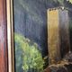 Painting - Oil on panel Mountain landscape river signed Gabriel Pinson