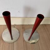 2 Scandinavian candle holders from Menu Danish Design 1990