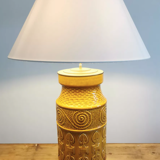 Ceramic lamp Scheurich circa 50s