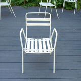 Suite de 4 fauteuils de jardin Emu