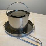Jacobsen Arne ice bucket + tongs + tray