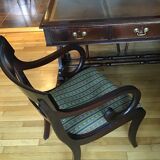 Bureau ministre et 3 chaises