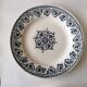 6 dessert plates Hautin-Boulenger and Co.
