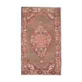 Turkish Karapinar rug with central medallion, 1970s - 153 X 258 cm
