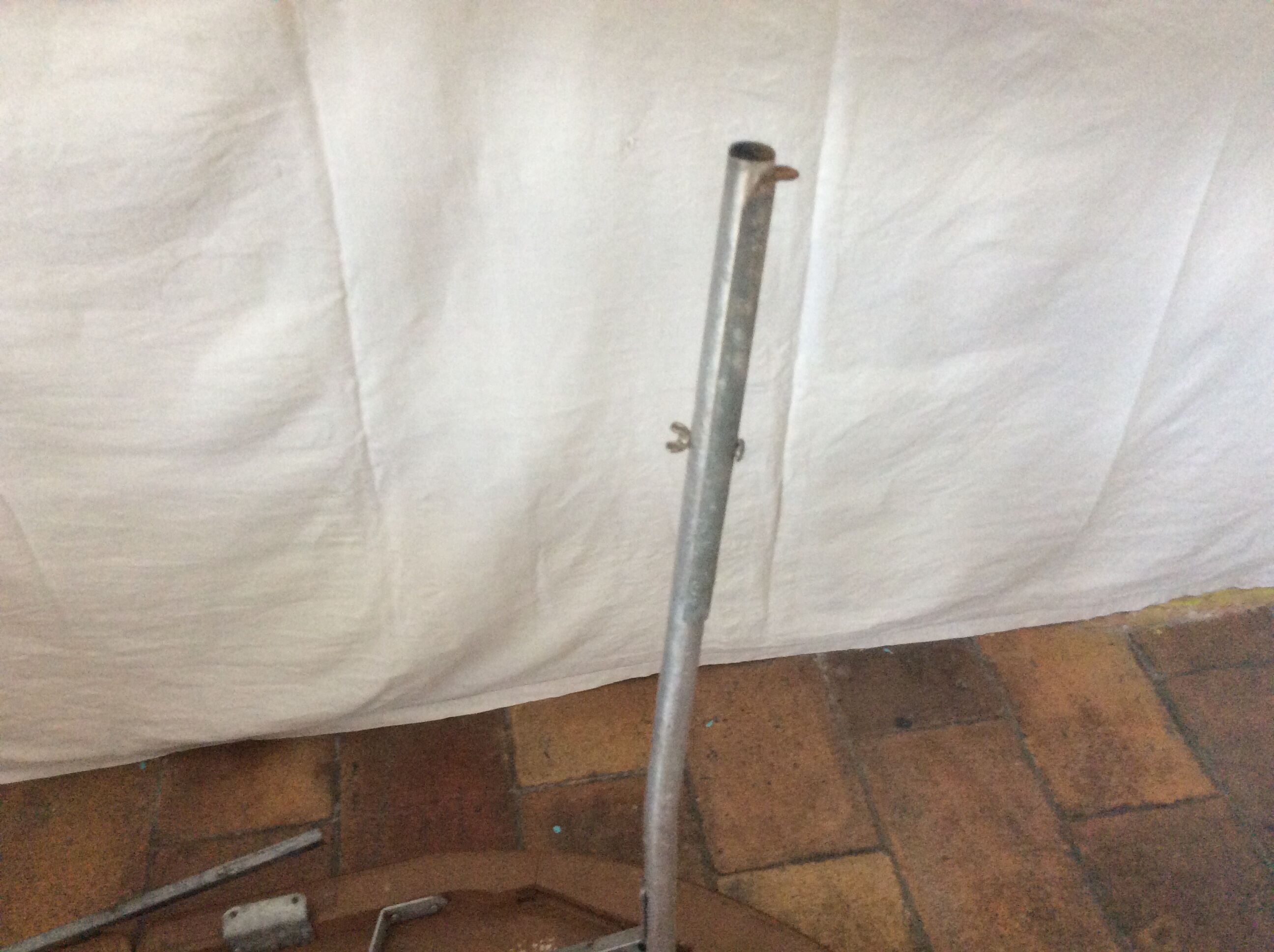 Vintage oval camping table