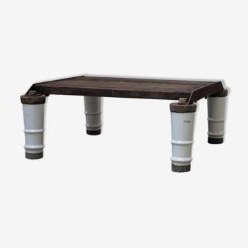 Table basse transfo industrielle