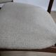 4 chaises teck tissus moiré gris blanc Scandinaves 1960 Danematk