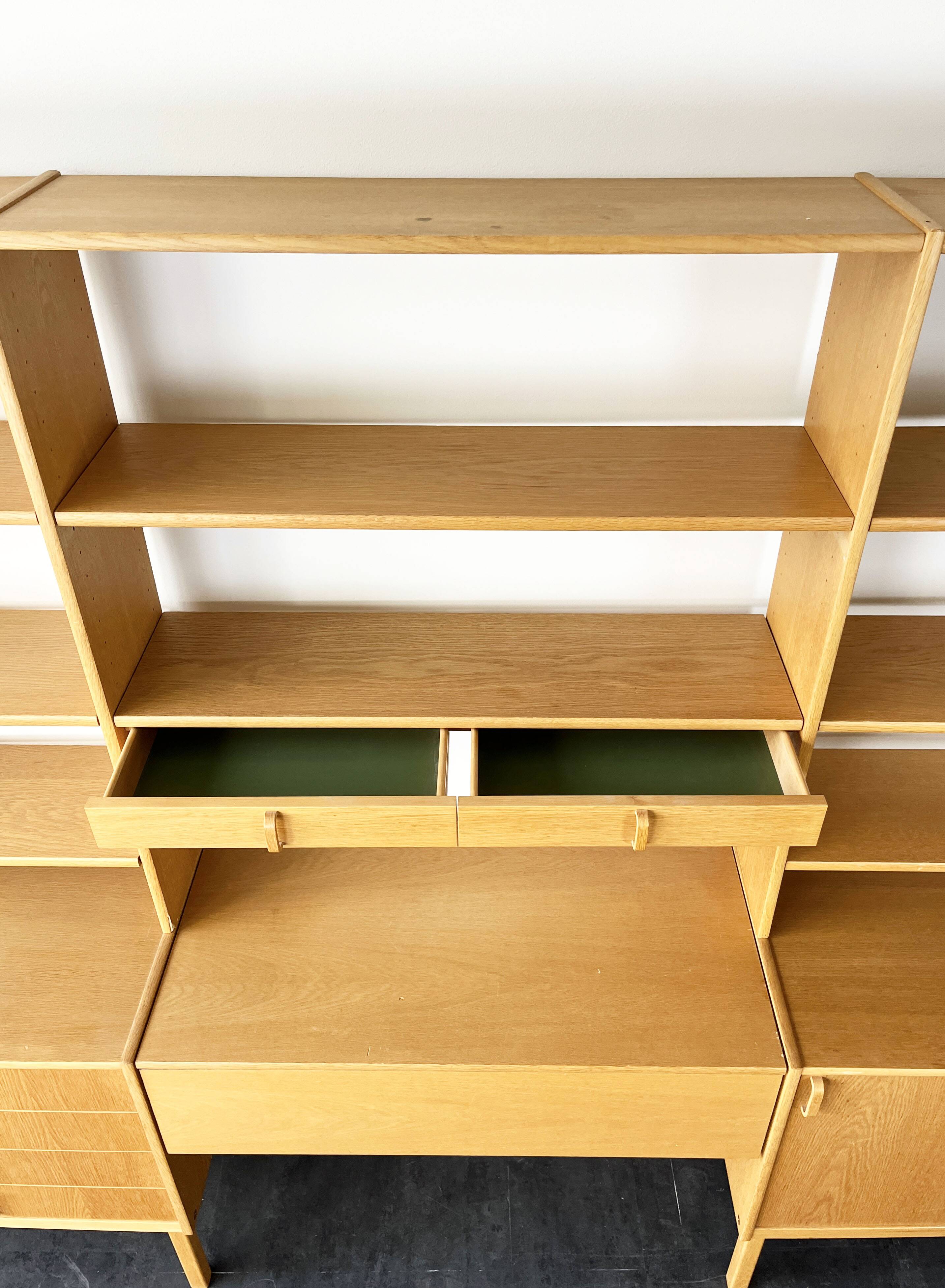 Scandinavian wall unit Bodafors, 1962