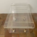 Plexiglass coffee table