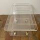Plexiglass coffee table