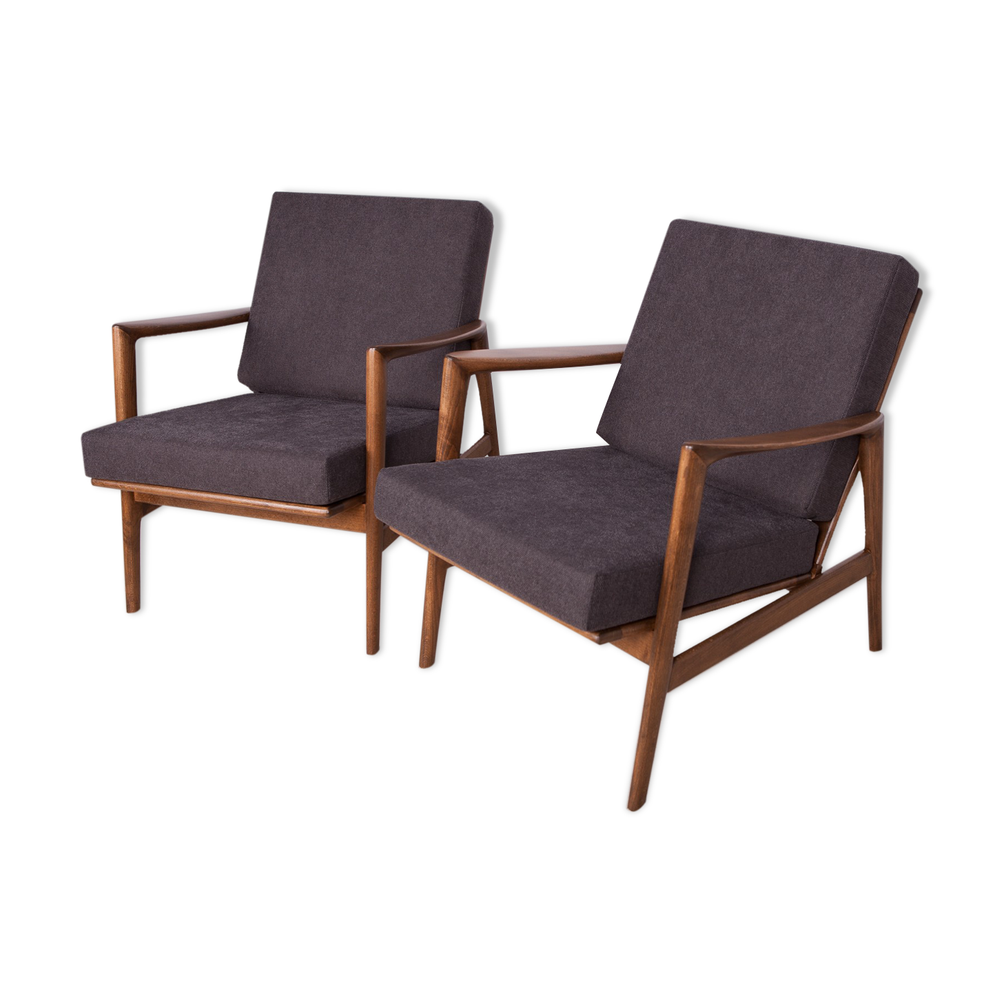 Model 300-139 Armchairs from Swarzędzka, 1960s, Set of 2