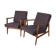 Model 300-139 Armchairs from Swarzędzka, 1960s, Set of 2
