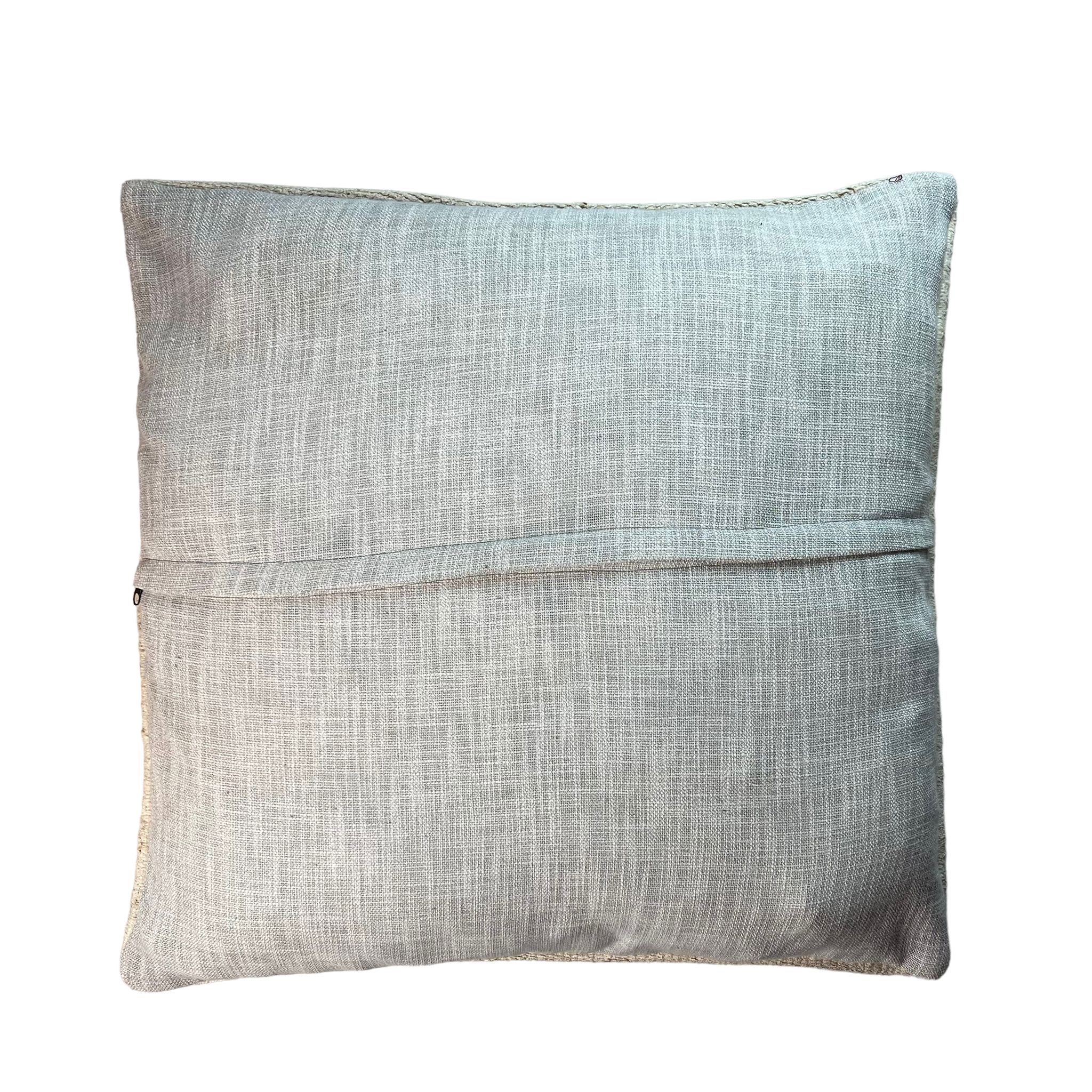 Vintage turkish kilim cushion cover , 60x60 cm