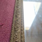 Old gilded mirror, 100x80 cm