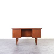 Mid-Century Danish Teak Executive Desk, 1960s.