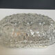 Vintage wall light Marguerite moulded glass