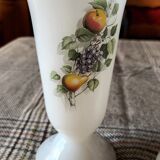 2 vintage Arcopal vases
