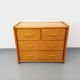 Commode en pin Gautier vintage des années 70 80