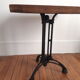 Square bistro table