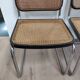 Trio de chaises par marcel breuer modele b 32