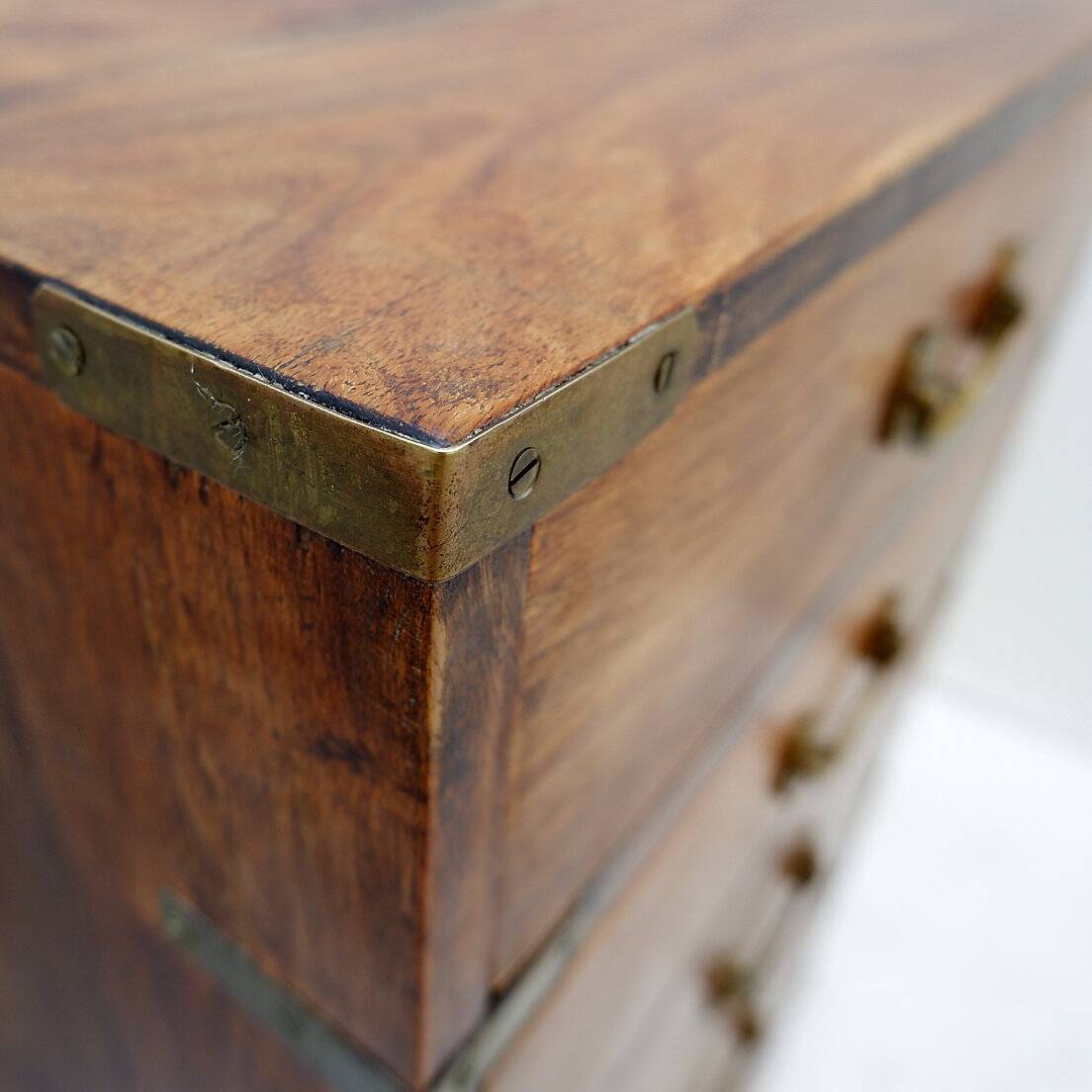 Mid-century style wooden 7-drawer chest of drawers