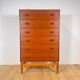 Commode en teck FDB Møbler, années 1960