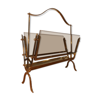 Italian style magazine rack from the 60s