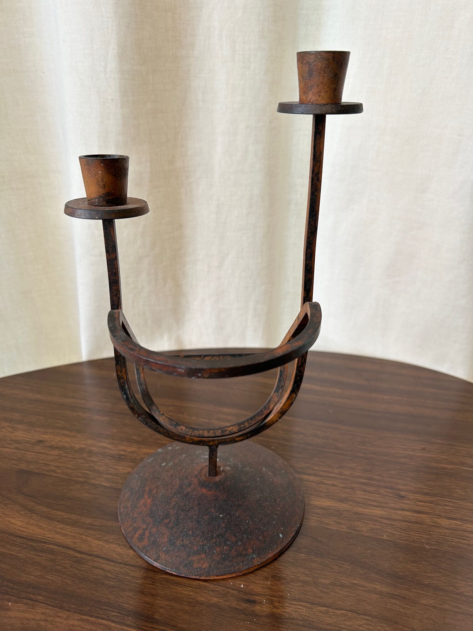 Brutalist candle holder