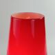 Vintage opaline glass shell lamp
