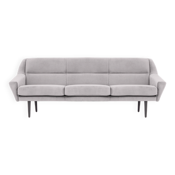 Sofa skagen silver velour, scandinavian design