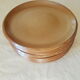Set of 8 vintage brenne stoneware flat plates
