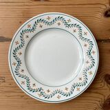 Série de 8 assiettes plates anciennes