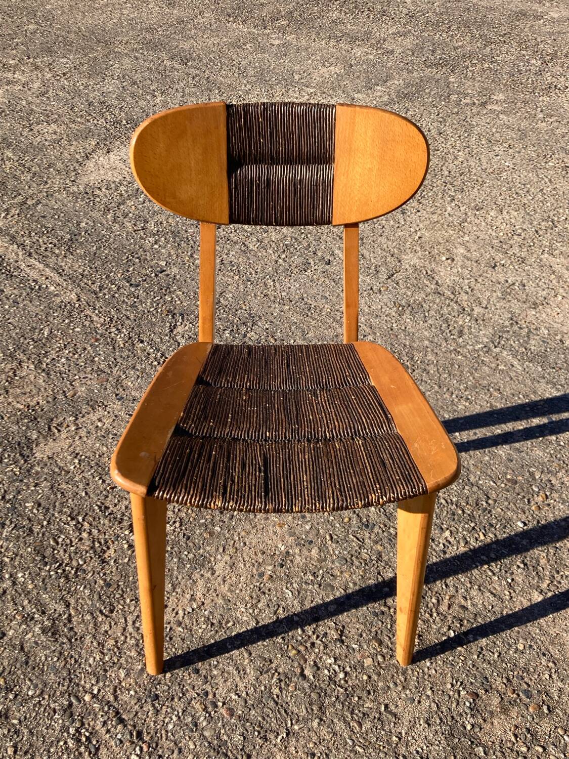 Pair of Roger Landault chairs for Sentou