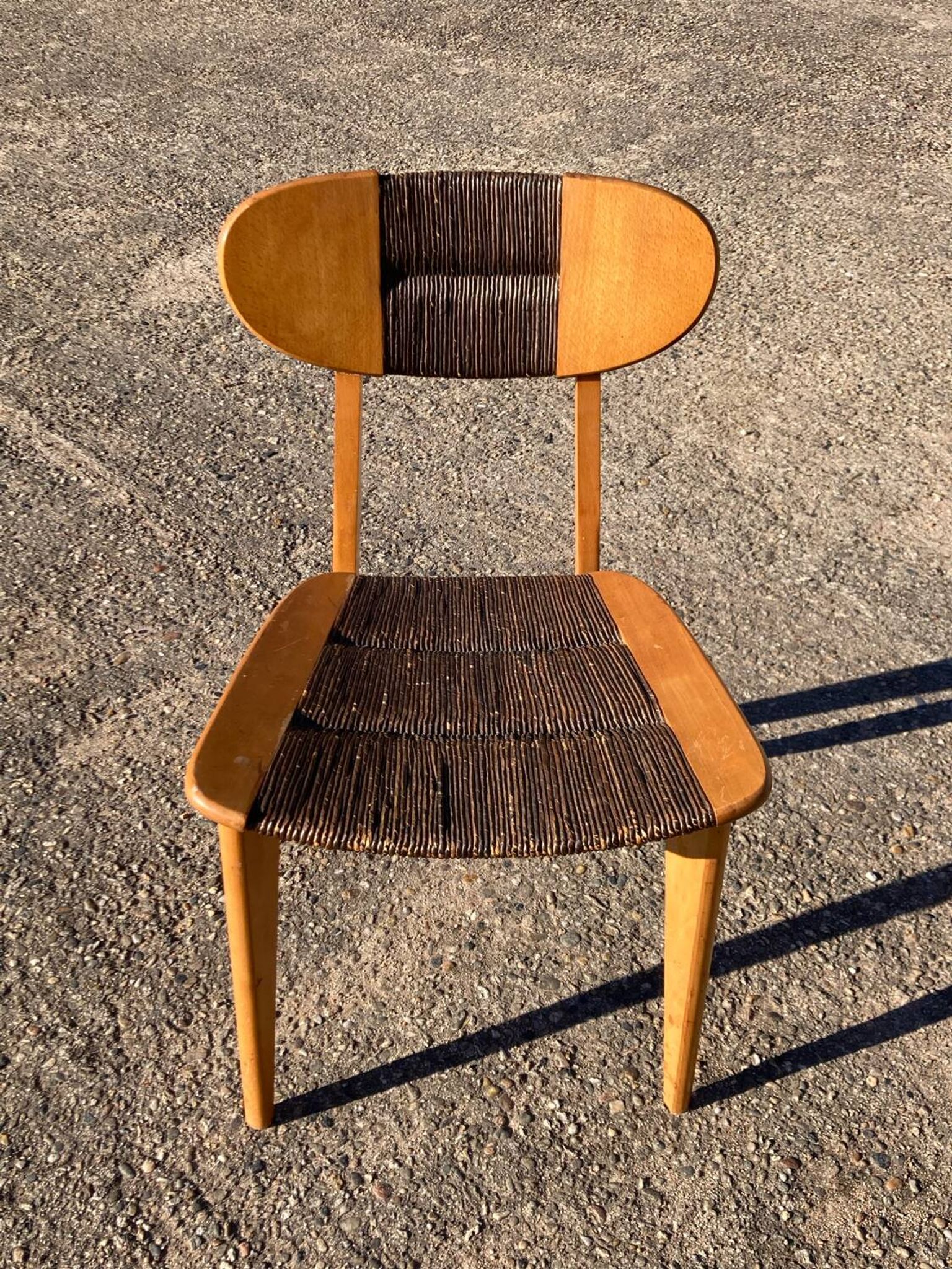 Paire de chaises Roger Landault pour Sentou