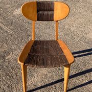 Paire de chaises Roger Landault pour Sentou