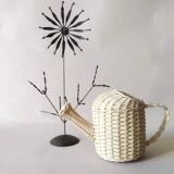 Miniature rattan watering can