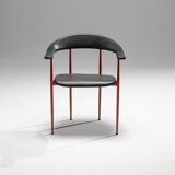 P40 Armchair by Giancarlo Vegni and Gianfranco Gualtierotti for Fasem, Ital