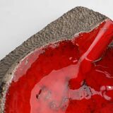 Mid-Century Ceramic Ashtray by Jan van Erp, The Netherlands 1970s