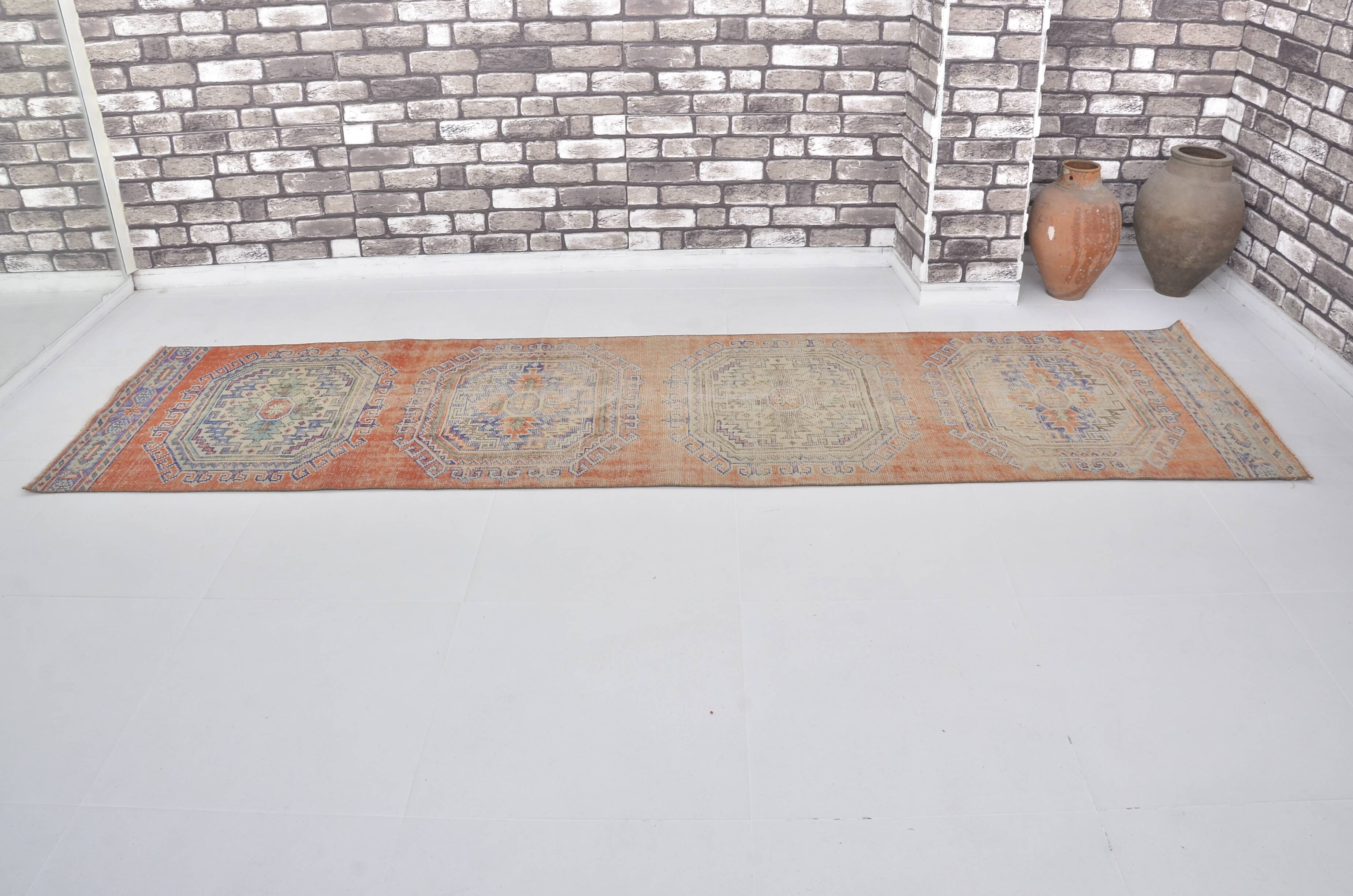 Vintage Anatolian Oushak Runner sku 2560