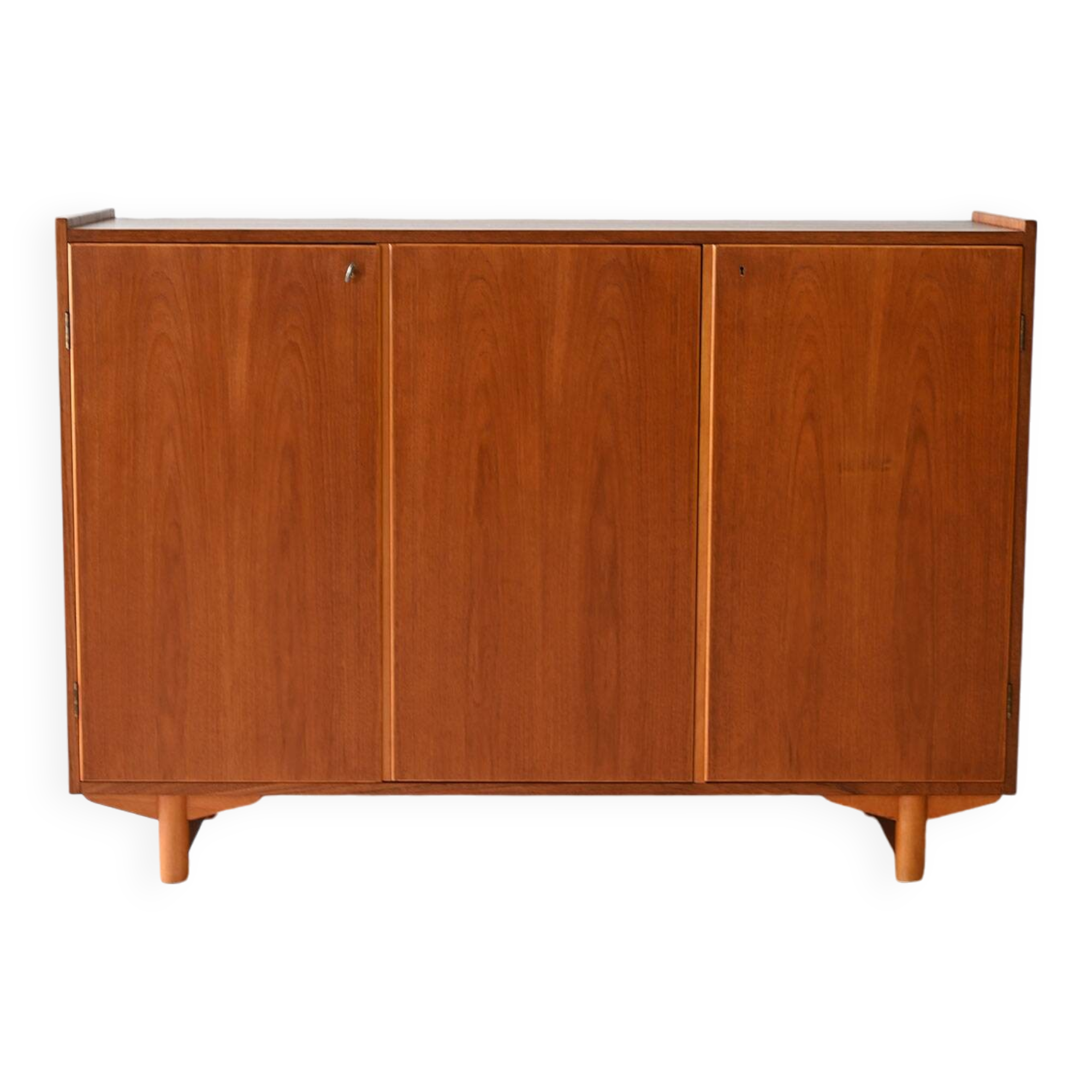 Nordic high sideboard from the 60s