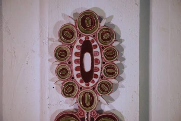 Wall ceramic by Kerbigot 1960’s