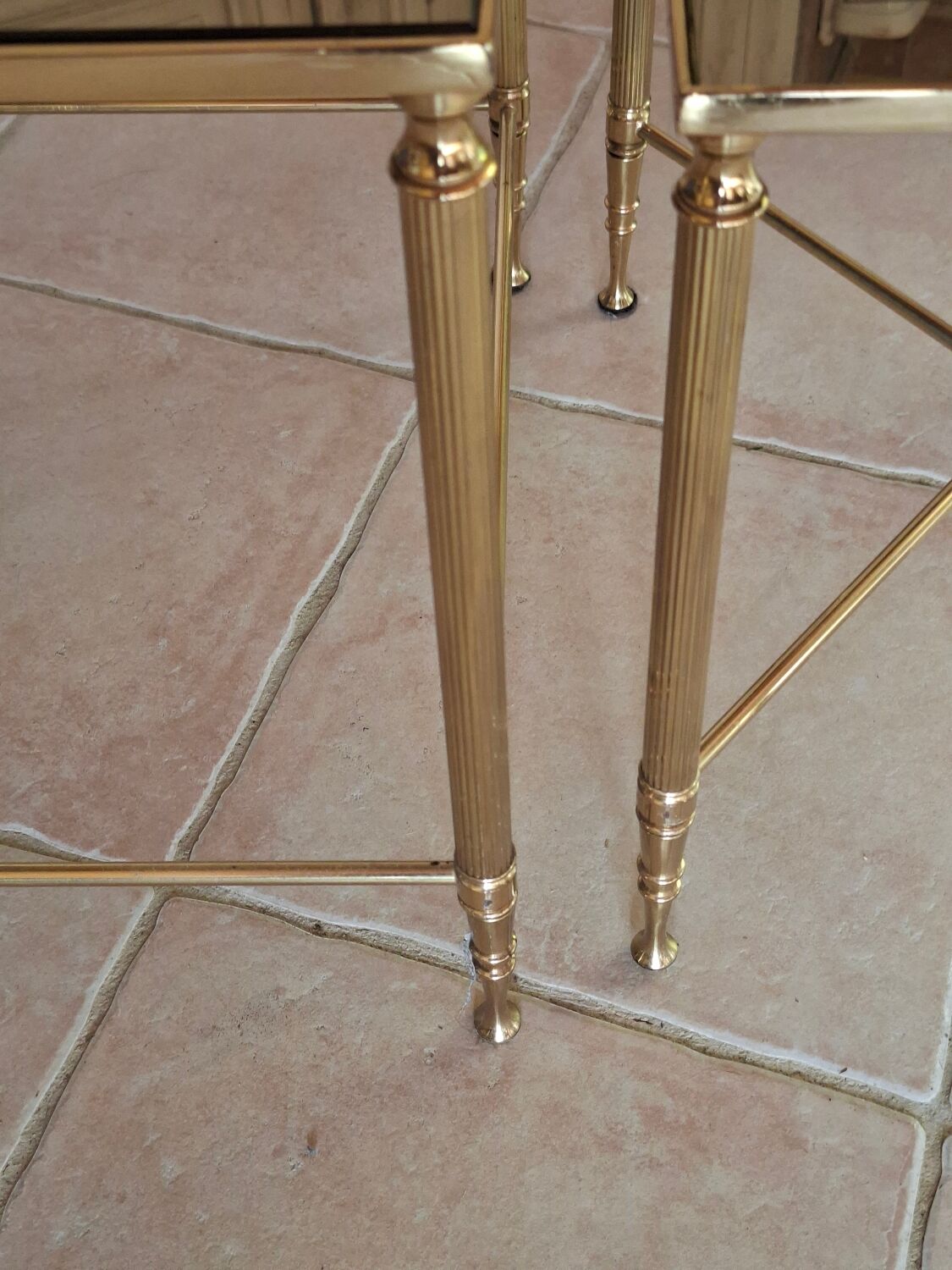 Vintage nesting tables