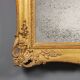 Antique carved wooden mirror, Italy, 19th century