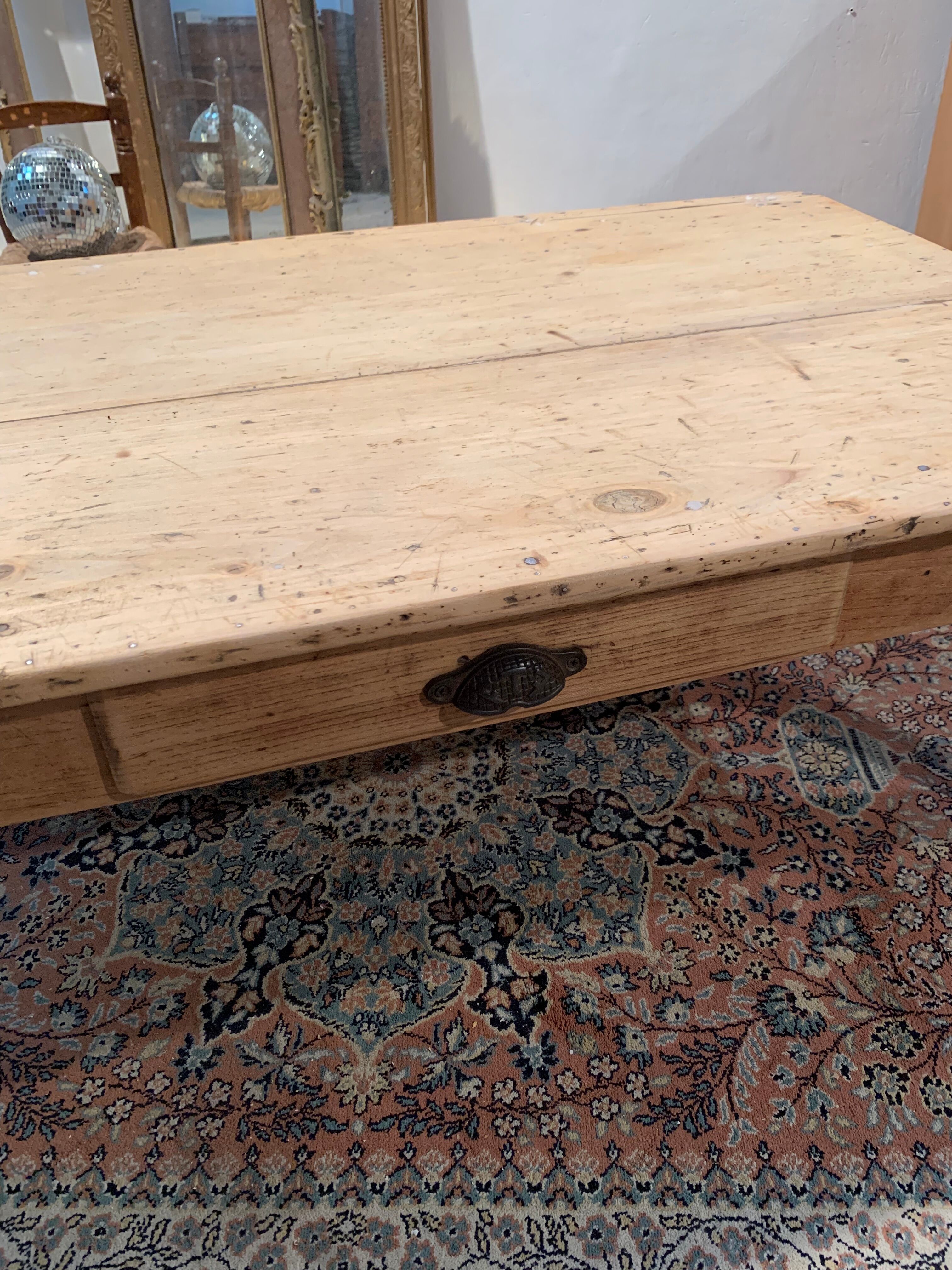 Vintage wood coffee table