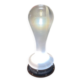 Lampe AV Mazzega en verre opalescent attribuée à Carlo Nason