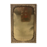 Old brass frame