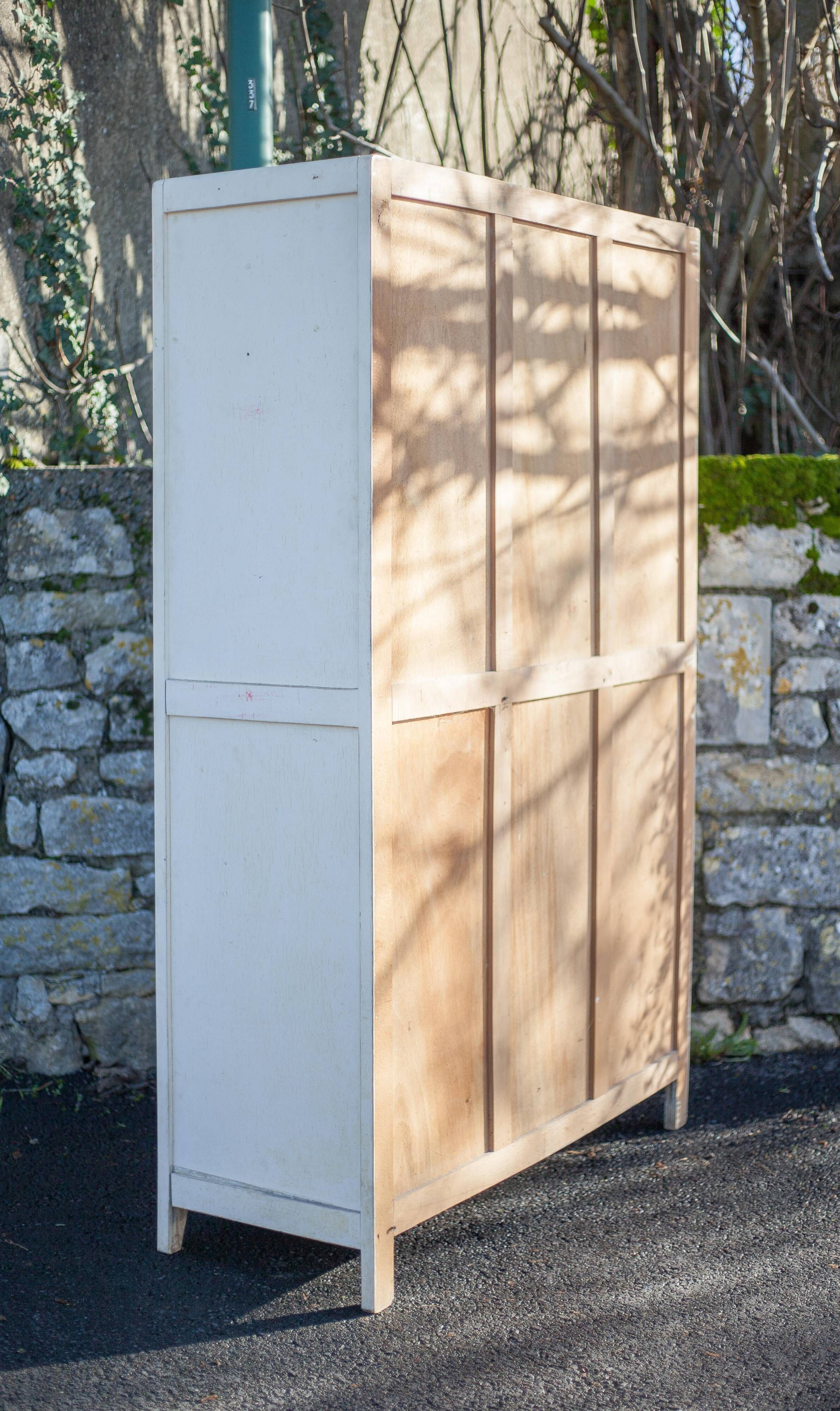 Art deco cabinet, vintage wooden cabinet, storage unit, interior decor