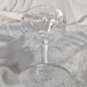 1 Val Saint Lambert crystal champagne glass, Nestor model, Hamle cut